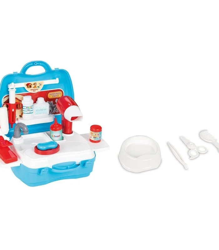 03 564 Çantalı Veteriner Seti -Pilsan Oyuncak