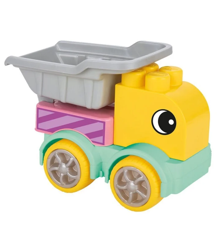 03 607 MASTER BLOKLAR İNŞAAT KAMYONLARI SETİ