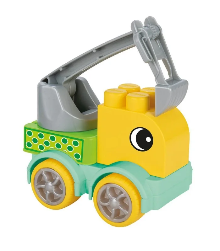 03 607 MASTER BLOKLAR İNŞAAT KAMYONLARI SETİ