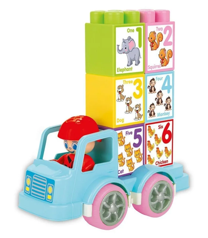 03 609 Master Bloklar Eğitici Kamyon -Pilsan Oyuncak