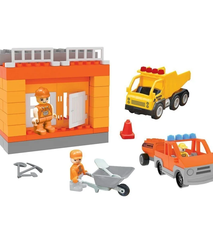 03 612 Double Blocks İnşaat Seti -Pilsan Oyuncak