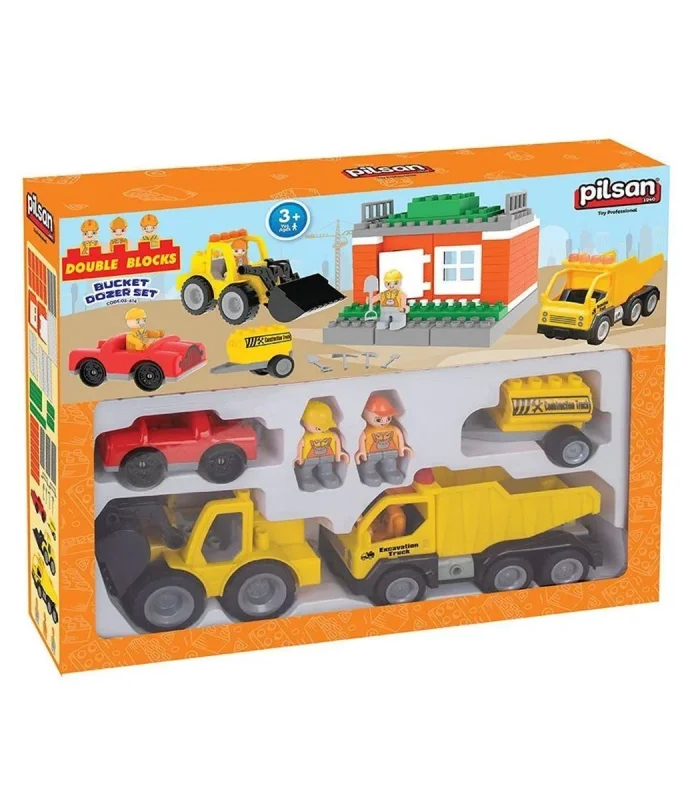 03 614 Pilsan Double Bloklar Kepçeli Dozer