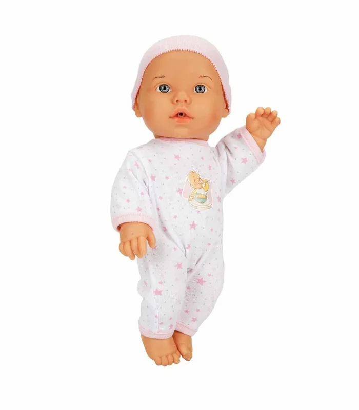 030021 Sunman, Bebelou Yemek Zamanı Sesli Bebek Seti 35 cm / +3 yaş