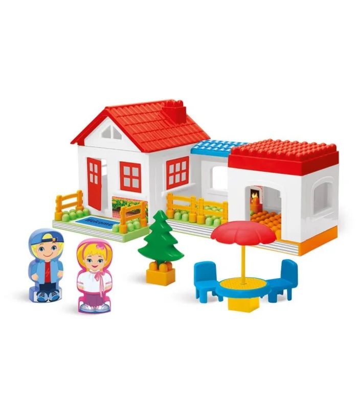 03135 TEK KATLI EV BLOKLAR 36 PARÇA