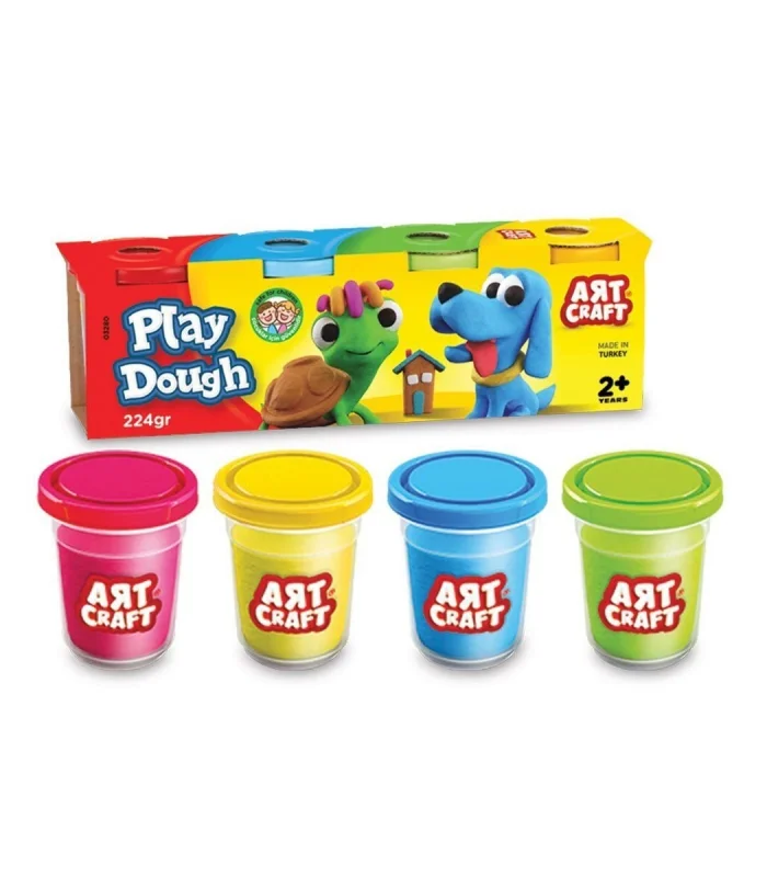 03280 Art Craft 4lü OYUN HAMURU / 224 gr