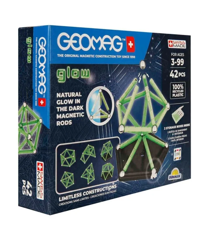 0329 Parıltılı Manyetik Zeka Oyunu 42 Parça -Sunman