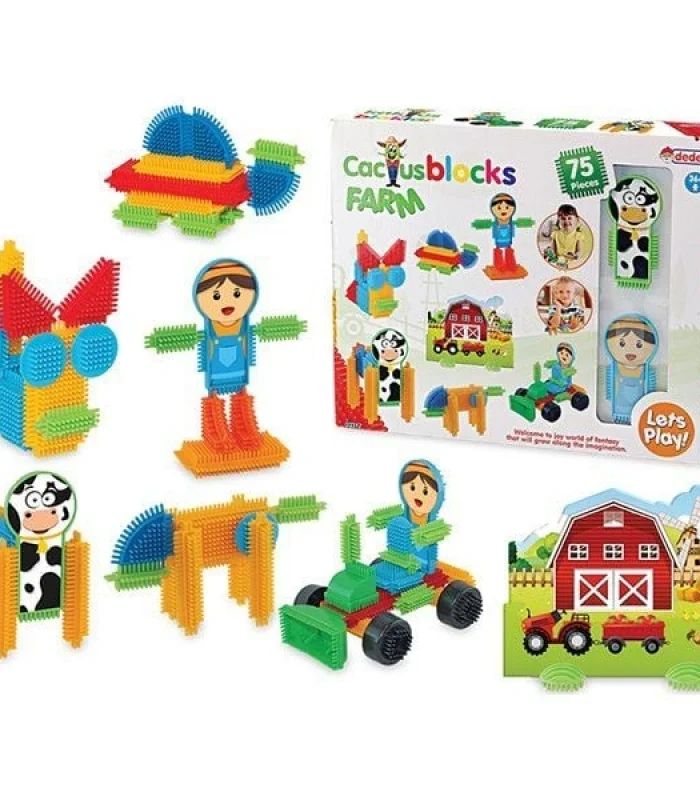 03312 KAKTÜS BLOKLAR ÇİFTLİK 75PCS