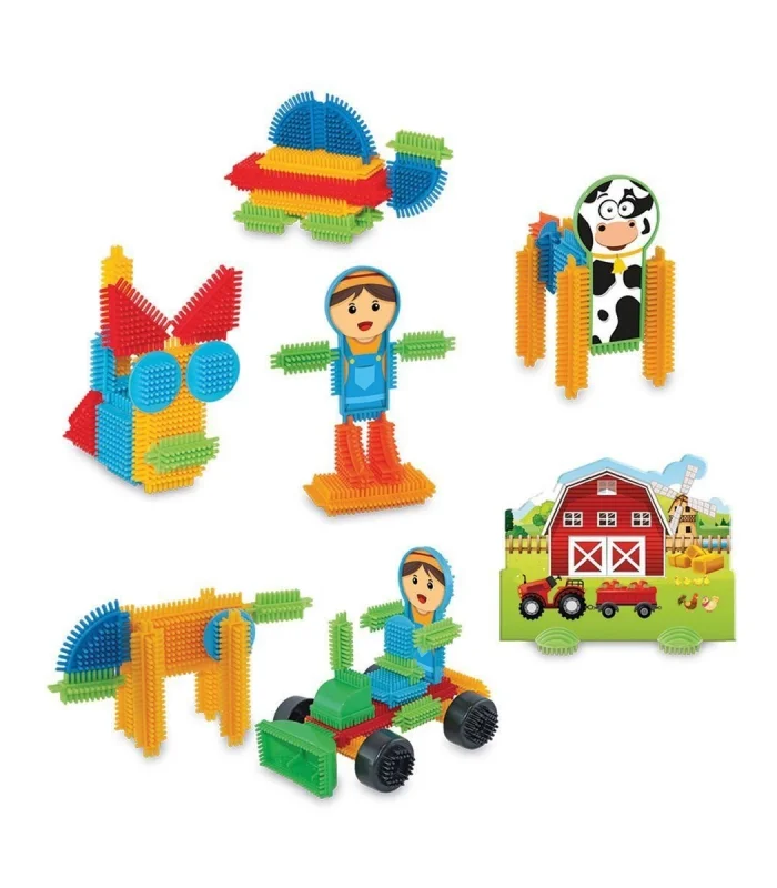 03312 KAKTÜS BLOKLAR ÇİFTLİK 75PCS