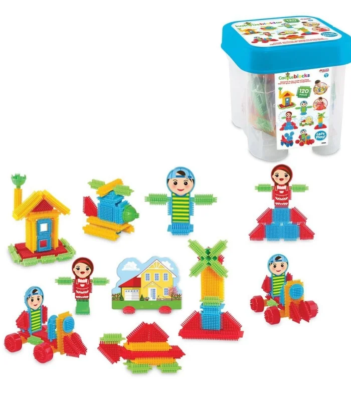 03324 KAKTÜS BLOKLAR KOCA 120PCS
