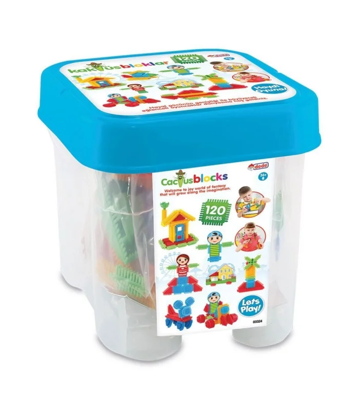 03324 KAKTÜS BLOKLAR KOCA 120PCS
