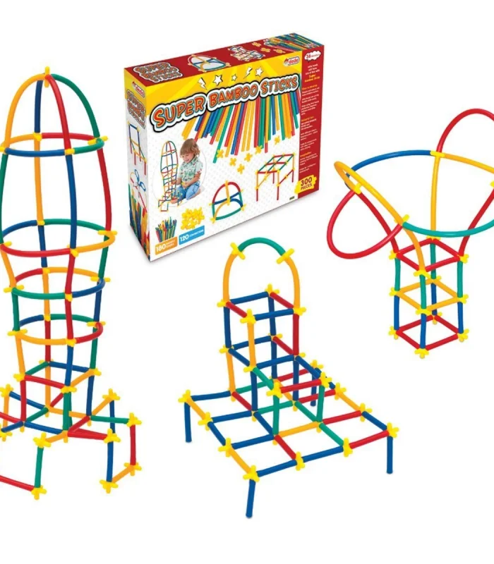 03462 Dede, Süper Bambu Çubuklar - 300 Parça / +3 yaş