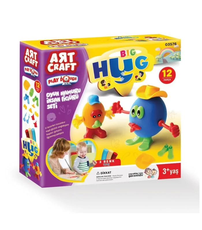 03576 İNSAN FİGÜRÜ SETİ OYUN HAMURU 150 GR.