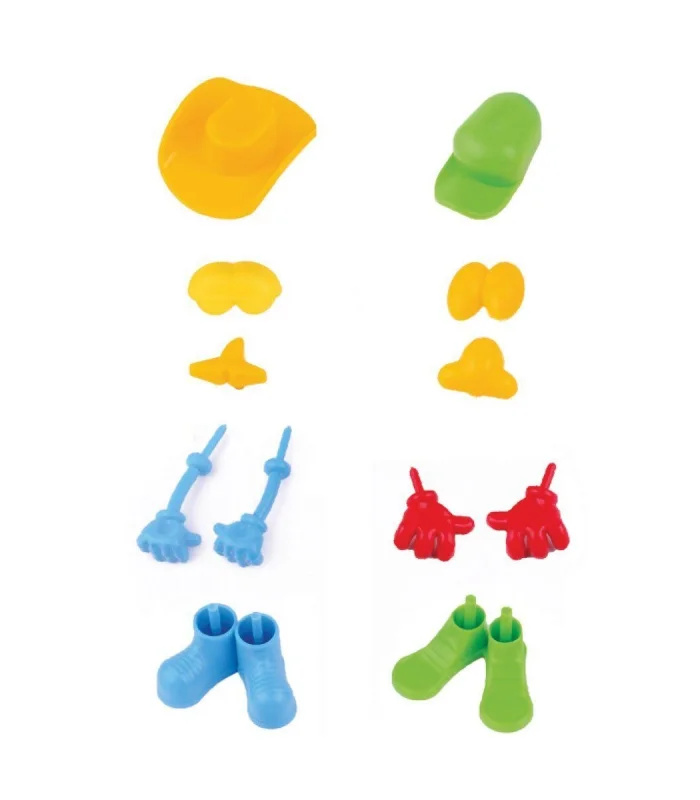 03576 İNSAN FİGÜRÜ SETİ OYUN HAMURU 150 GR.