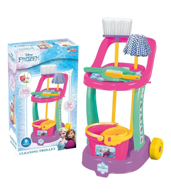 03596 FROZEN TEMİZLİK ARABASI