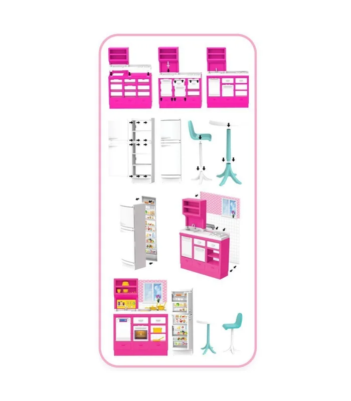 03665 Lindanın Mutfağı Oyun Seti -Dede