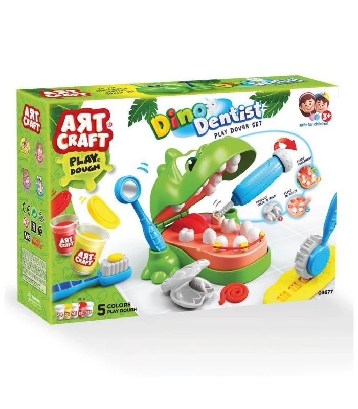 03677 DİNO DİŞÇİ HAMUR SET