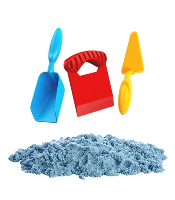 03691 AKSESUARLI MAVİ KİNETİK OYUN KUMU 1000 GR