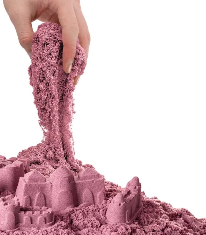 03693 AKSESUARLI PEMBE KİNETİK OYUN KUMU 1000 GR