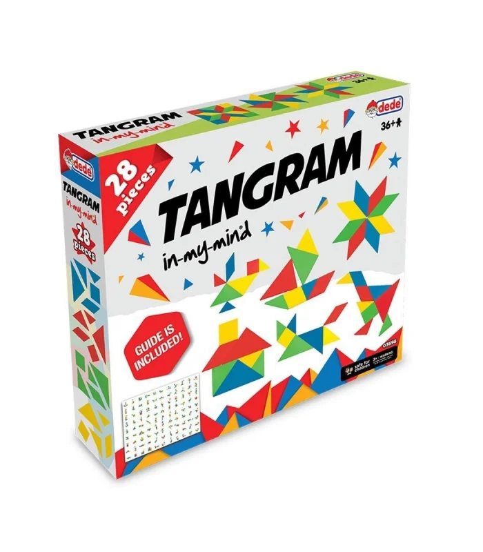 03698 Tangram 28 Parça -Dede