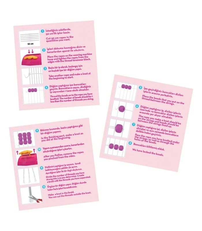 03699 Barbie Takı Dokuma Seti -Dede