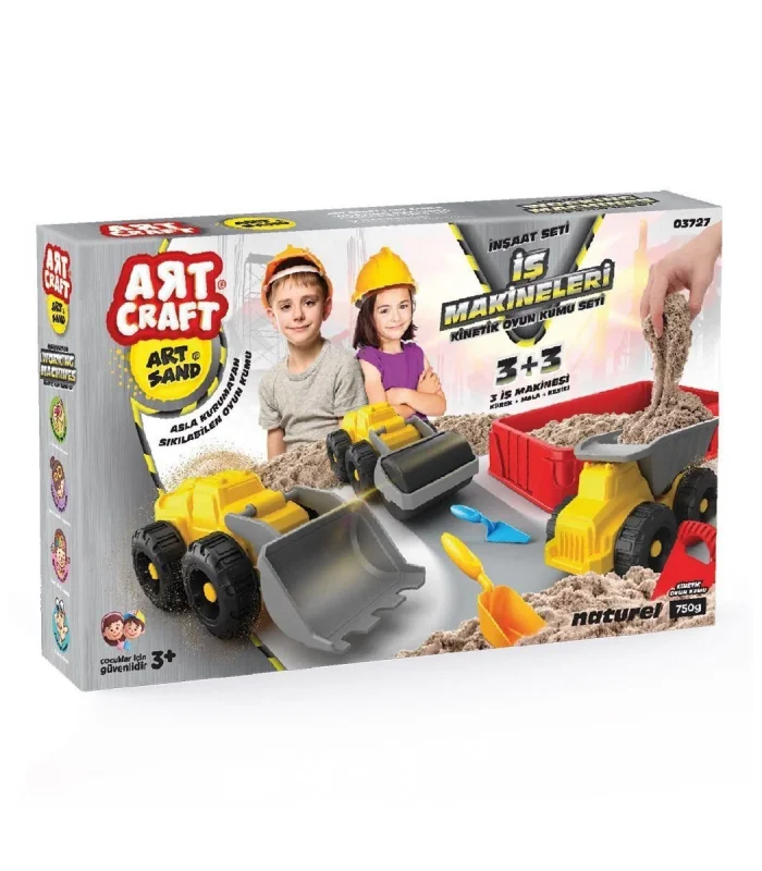 03727 İŞ MAKİNELERİ KUM SETİ 750 GR