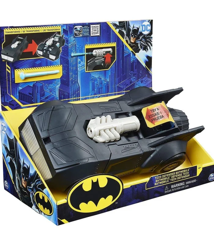 037676 DC Comics Tech Defender Batmobil -Spinmaster
