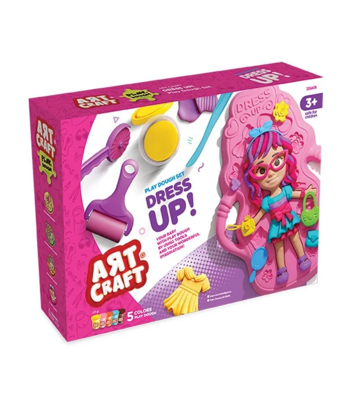 03943 Bebek Giydirme Hamur Seti 280 gr -Dede