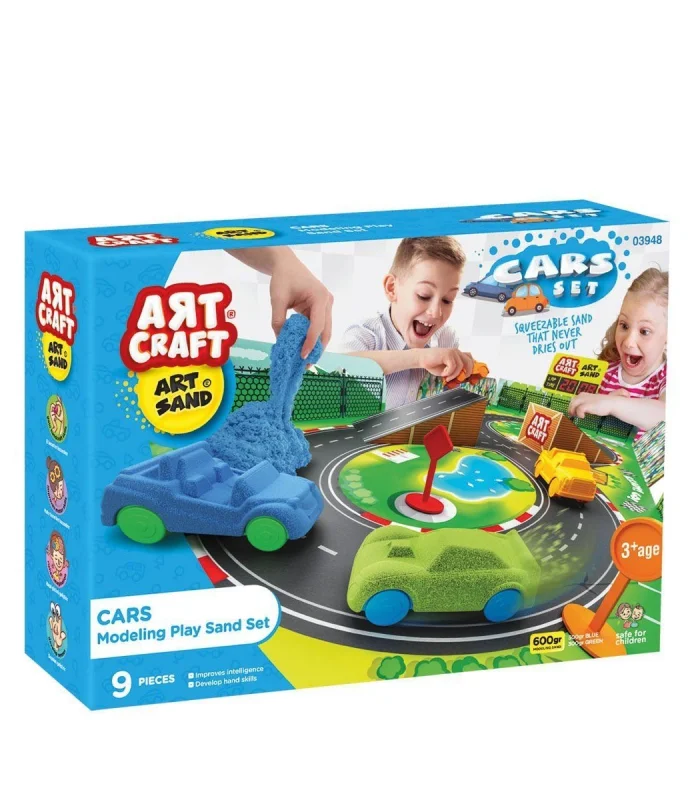 03948 Artsand Arabalar Kum Seti 600 gr -Fentoys