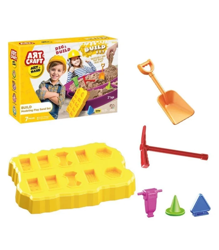 03949 Artsand İnşaat Kum Seti 600 gr -Fentoys
