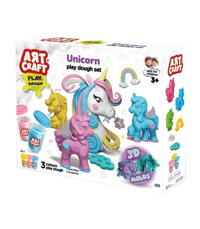 03999 Art Craft Unicorn Hamur Set 168 Gr -Fentoys