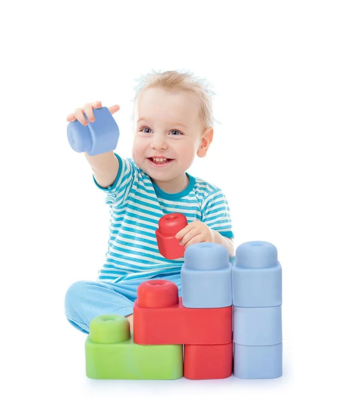 04005 Yumuşak Big Bloklar 12 Parça -Dede