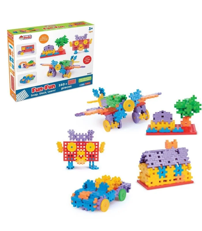 04041 Fun Fun Puzzle 160 Parça -Dede