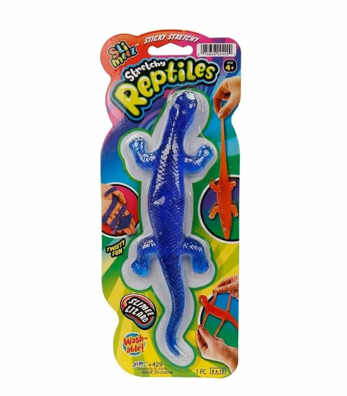 0429 SUN-JRU-Kartelalı 3 Asorti Yılan Kertenkele Timsah  Streç - Sunman