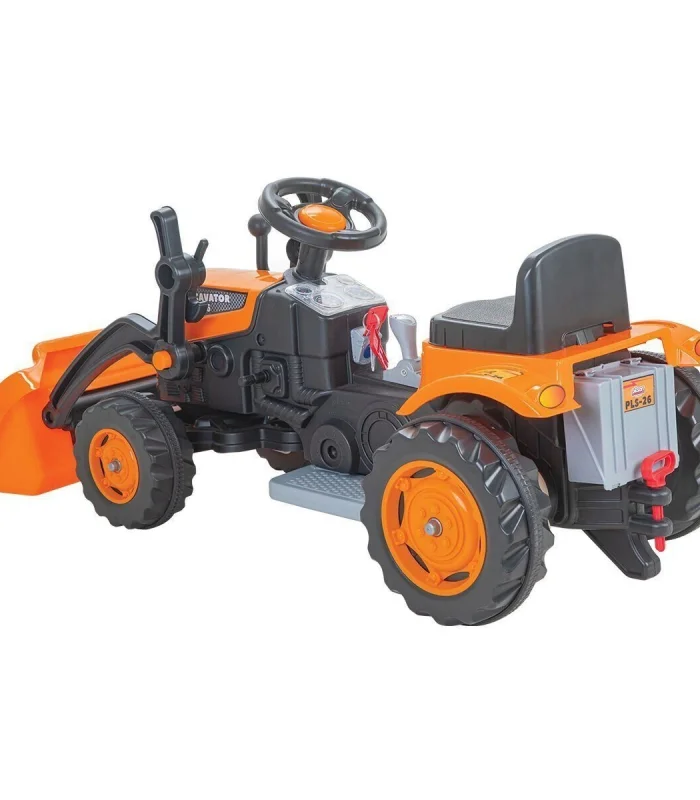 05 124 EXCAVATOR PLS-26 TRAKTÖR KEPÇELİ 6V AKÜLÜ