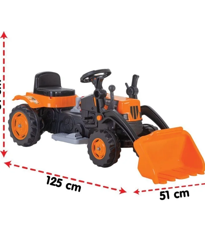 05 124 EXCAVATOR PLS-26 TRAKTÖR KEPÇELİ 6V AKÜLÜ