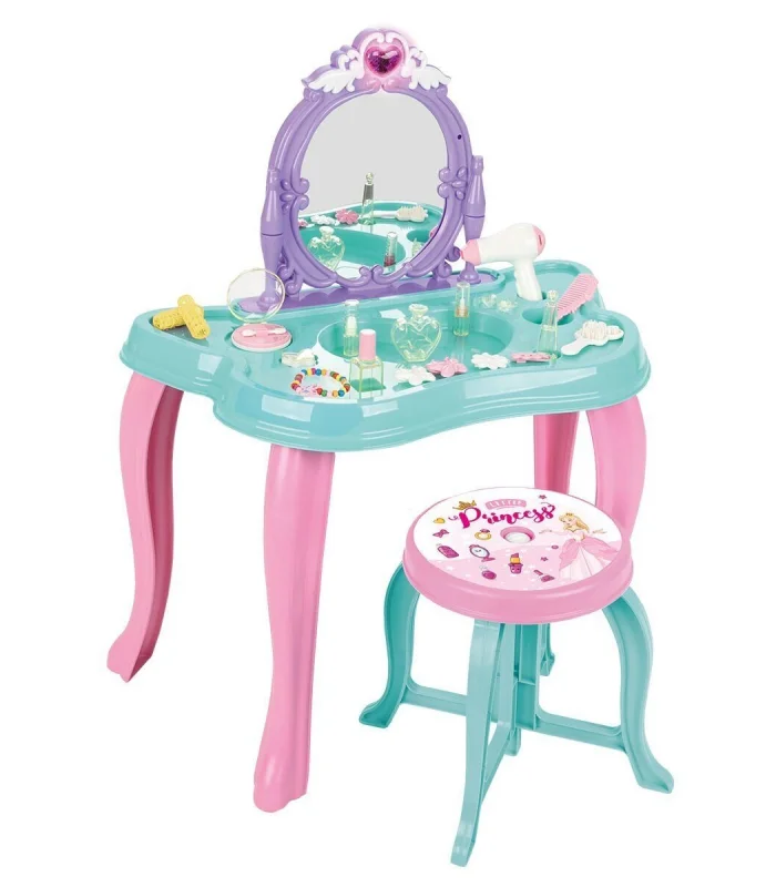 06 048M Sihirli Kelebek Makyaj Masası Mor -Pilsan Oyuncak