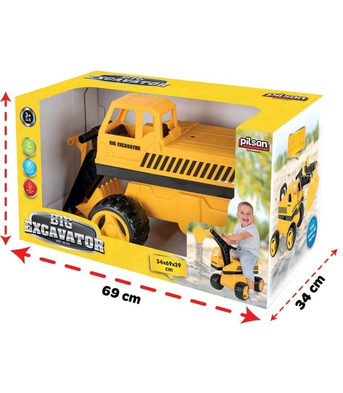 06 207 Big Excavator -Pilsan Oyuncak