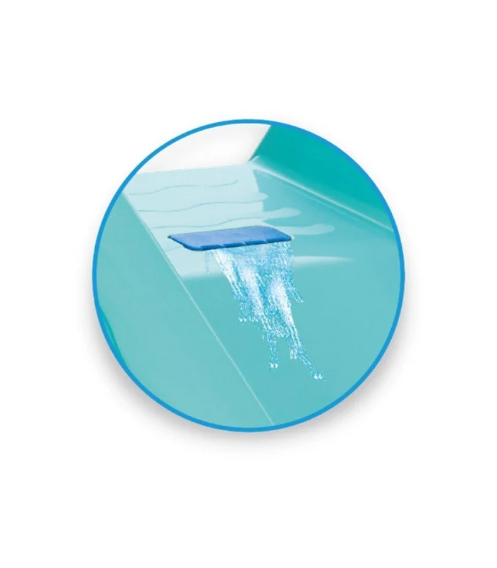 06 233 KATLANABİLİR DALGALI SU KAYDIRAĞI TURUNCU