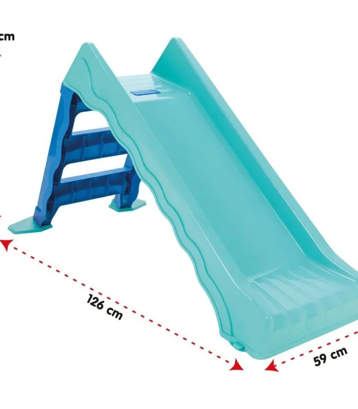 06 233 Pilsan Katlanabilir Dalgalı Su Kaydırağı Mavi