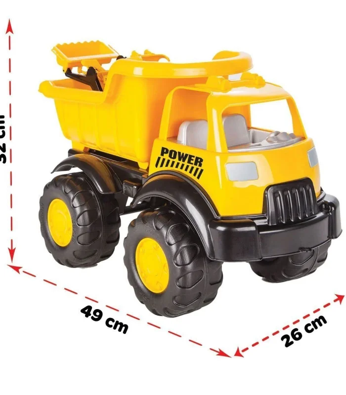 06 518 Power İş Makineli Kamyon -Pilsan Oyuncak