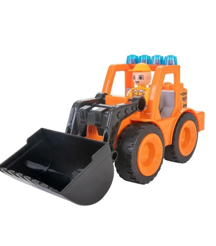 06 533 Double Blocks İş Makineleri Serisi -Pilsan Oyuncak