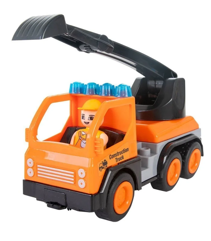 06 533 Double Blocks İş Makineleri Serisi -Pilsan Oyuncak