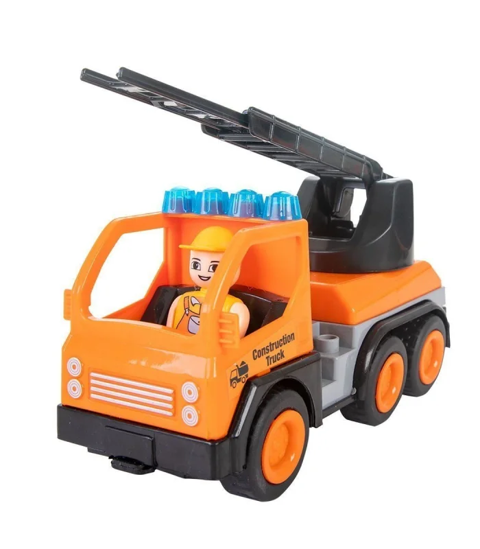 06 533 Double Blocks İş Makineleri Serisi -Pilsan Oyuncak