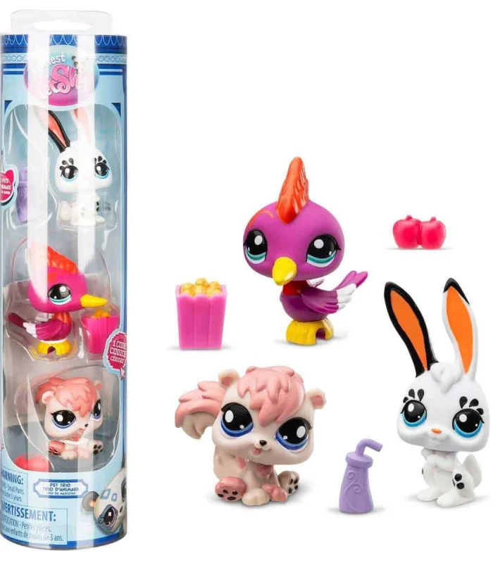 0621 Littlest Pet Shop - Minişler 3’lü Figür Seti S2