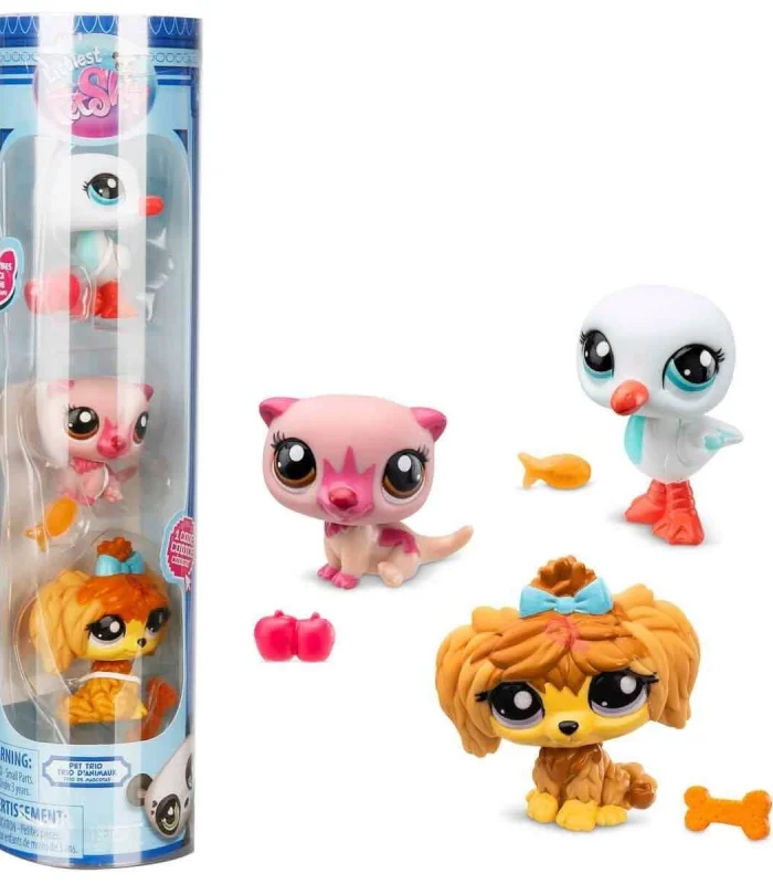 0621 Littlest Pet Shop - Minişler 3’lü Figür Seti S2