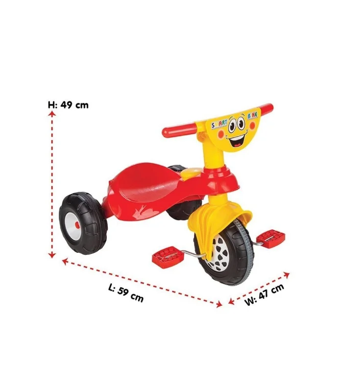 07 132 Pilsan Smart Bisiklet Kırmızı