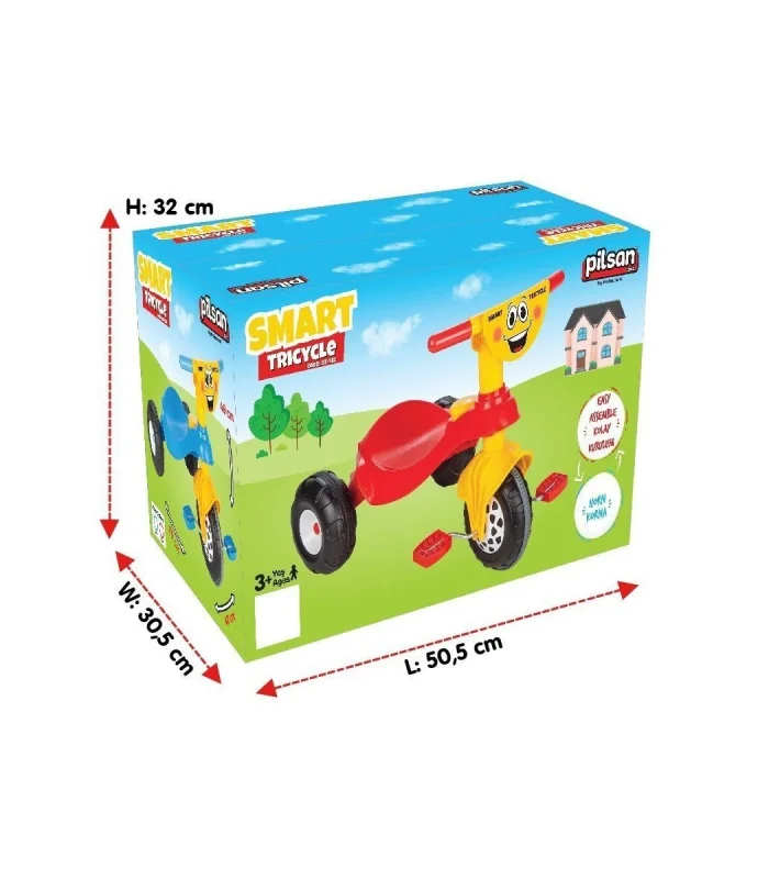 07 132 Pilsan Smart Bisiklet Kırmızı