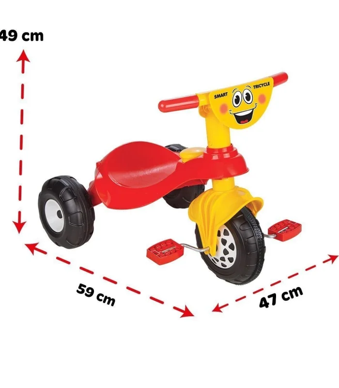 07 132K Smart Bisiklet Kırmızı Flexo -Pilsan Oyuncak