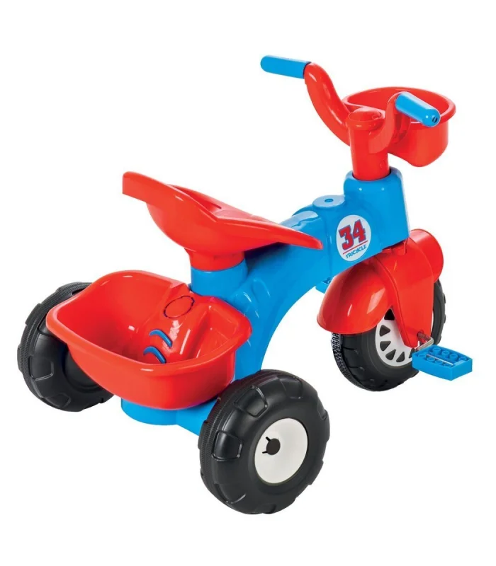 07 169 ATOM BİSİKLET MAVİ KIRMIZI FLEXO