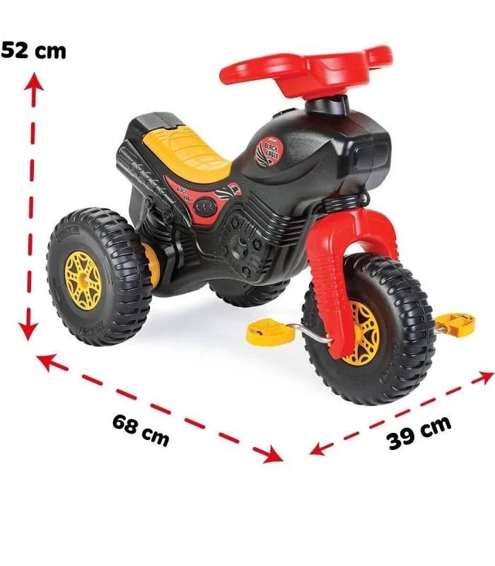 07 175 Pilsan Black Eagle Pedallı Motorsiklet